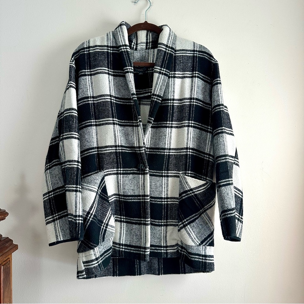 Dance &‎ Marvel • Plaid Pea Coat Jacket